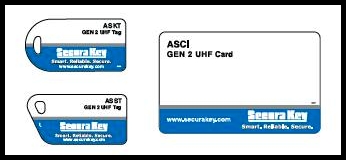 Securakey UHF Gen 2 ISO RFID Cards & Key Tags