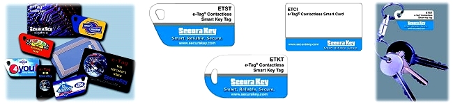 Secura Key - High Frequency RFID Contactless Smart Cards & Key Tags