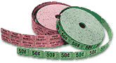 Roll & Raffle Tickets